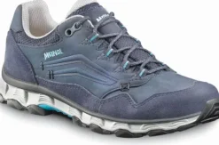 Wandelschoenen|Veterschoenen<Meindl - ca H Wijdte - Bogota lady - 4609 49 - Blauw - Uitneembaar voetbed
