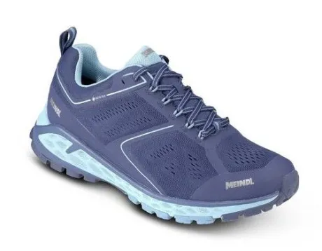 Wandelschoenen|Veterschoenen<Meindl - ca J wijdte - Power Walker - Blauw - Uitneembaar voetbed