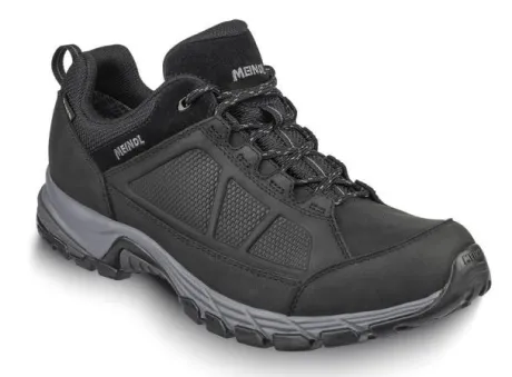 Wandelschoenen|Veterschoenen<Meindl - ca Wijdte K - Orlando 5556 GTX - Zwart - Uitneembaar voetbed