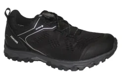 Wandelschoenen|Veterschoenen<Meindl - J Wijdte - Abano Lady Gtx - Zwart - Boa sluiting - Uitneembaar voetbed