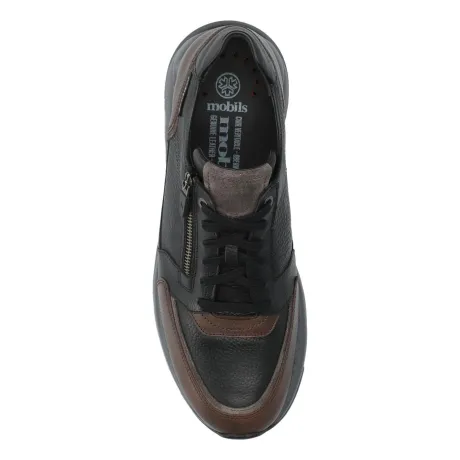 Veterschoenen<Mephisto - ca K wijdte - Isaac -5146273 - Zwart - Uitneembaar voetbed