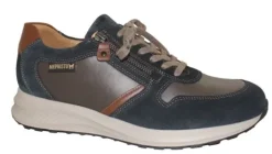 Veterschoenen<Mephisto - Dino - 3655/6159/6178 - Blauw - Uitneembaar voetbed