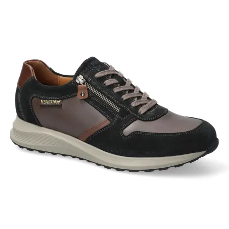 Veterschoenen<Mephisto - Dino - 3655/6159/6178 - Blauw - Uitneembaar voetbed