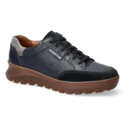 Veterschoenen<Mephisto - Flynn - 3655 1345 - Blauw - Uitneembaar voetbed
