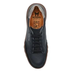 Veterschoenen<Mephisto - Flynn - 3655 1345 - Blauw - Uitneembaar voetbed