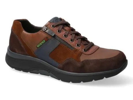 Veterschoenen<Mephisto - Sano - Amory 3651 1535 - Bruin - Uitneembaar voetbed