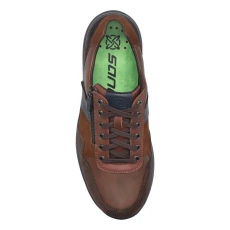 Veterschoenen<Mephisto - Sano - Amory 3651 1535 - Bruin - Uitneembaar voetbed