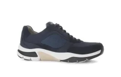 Veterschoenen<Pius Gabor Pius - Rolling Soft - 8009 12 06 - Blauw - Uitneembaar voetbed