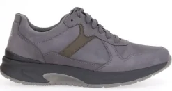 Veterschoenen<Pius Gabor Pius - Rolling Soft - Wijdte G 1/2 - 8001.16.01 - Grijs - Uitneembaar voetbed