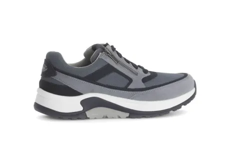 Veterschoenen<Pius Gabor Pius - Wijdte G 1/2 - 8000 25 02 - Grijs - Uitneembaar voetbed