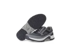 Veterschoenen<Pius Gabor Pius - Wijdte G 1/2 - 8000 25 02 - Grijs - Uitneembaar voetbed