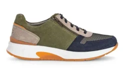 Veterschoenen<Pius Gabor Pius - Wijdte G 1/2 - 8001 17 04 - Groen - Uitneembaar voetbed