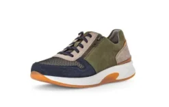 Veterschoenen<Pius Gabor Pius - Wijdte G 1/2 - 8001 17 04 - Groen - Uitneembaar voetbed