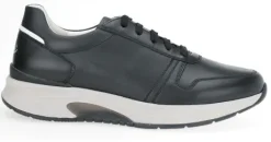 Veterschoenen<Pius Gabor Pius - Wijdte G 1/2 - 8001.15.05 - Zwart - Uitneembaar voetbed