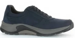 Veterschoenen<Pius Gabor Pius - Wijdte G 1/2 - 800.14 - Blauw - Uitneembaar voetbed