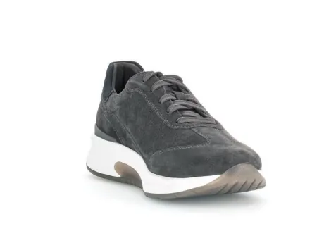 Veterschoenen<Pius Gabor Pius - Wijdte G 1/2 - Rolling Soft - Grijs - Uitneembaar voetbed