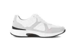 Veterschoenen<Pius Gabor Pius Rolling Soft - Wijdte G - 8001 20 02 - Wit - Uitneembaar voetbed