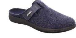 Pantoffel Slippers<Rohde - 6549 56 - Blauw - Uitneembaar voetbed