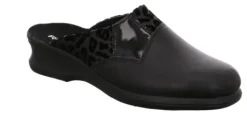 Pantoffel Slippers<Rohde - 2504 - Zwart