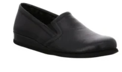 Pantoffels<Rohde - Wijdte G - 6402-90 - Zwart