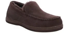 Pantoffels<Rohde - Wijdte H - 7160 72 - Bruin - Uitneembaar voetbed