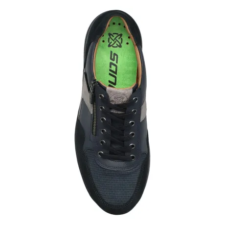 Veterschoenen<Mephisto Sano by - Amory - 3655 36745 - Blauw - Uitneembaar voetbed