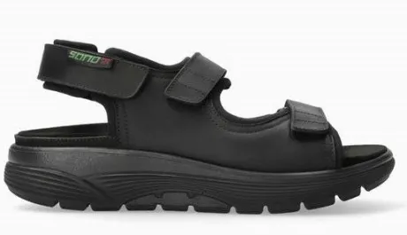 Sandalen<Mephisto Sano van - Wilfried 100 - Zwart - Uitneembaar voetbed