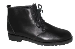 Boots<Schneider - Wijdte C - 687 418 c - Zwart - Uitneembaar voetbed