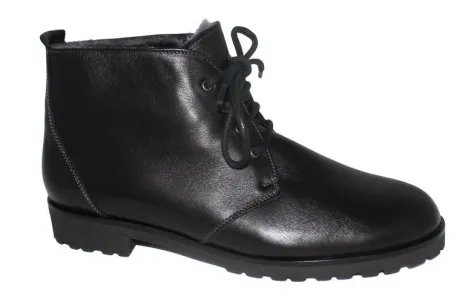 Boots<Schneider - Wijdte C - 687 418 c - Zwart - Uitneembaar voetbed