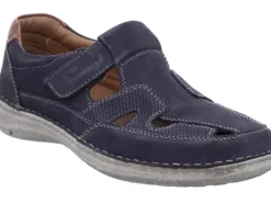 Sandalen<Josef Seibel Seibel - Wijdte K - 43635 Anvers - 81-21-505 - Blauw - Uitneembaar voetbed