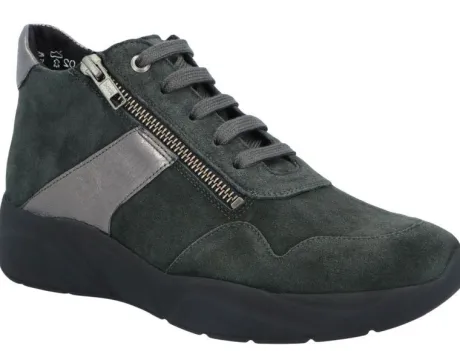 Boots<Solidus - Wijdte H - 53004 20797 - Grijs - Uitneembaar voetbed