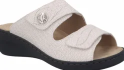 Slippers<Solidus - Wijdte H - 21104 10165 - Wit - Uitneembaar voetbed