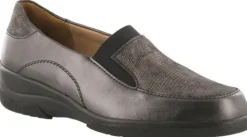 Instapschoenen<Solidus - Wijdte J - 26381 20483 -Grijs - Uitneembaar voetbed