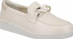 Instapschoenen<Solidus - Wijdte K - 51013 40621 - Beige - Uitneembaar voetbed