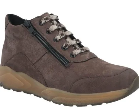 Boots<Solidus - Wijdte K - 66020 30555 - Taupe - Uitneembaar voetbed