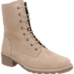 Boots<Solidus - Wijdte K - 61013 40495 - Zand - Uitneembaar voetbed