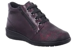 Boots<Solidus - Wijdte K - 29512 - Bordeau - Uitneembaar voetbed