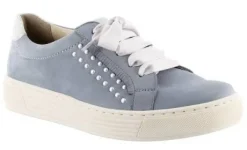 Veterschoenen<Solidus - Wijdte K - 32001 Jeans - Uitneembaar voetbed