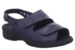 Sandalen<Solidus - Wijdte M - 74019 - Blauw - Uitneembaar voebed