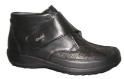 Boots<Stuppy - Wijdte G - 9897 1 648 - Zwart - Uitneembaar voetbed