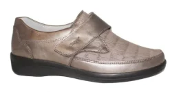 Klittenbandschoenen<Stuppy - Wijdte G - 3917 695035 - Brons - Uitneembaar voetbed