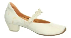 Bandschoenen<Think - 001165 1000 - Offwhite - Uitneembaar voetbed