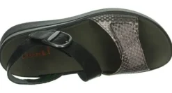 Sandalen<Think - 000251 900 - Zwart - Uitneembaar voetbed