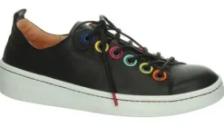 Veterschoenen<Think - 000895 00 - Zwart - Uitneembaar voetbed