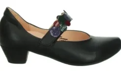 Bandschoenen<Think - 000817 0010 - Zwart - Uitneembaar voetbed