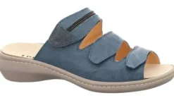 Slippers<Think - 000445 - Jeans - Uitneembaar voetbed
