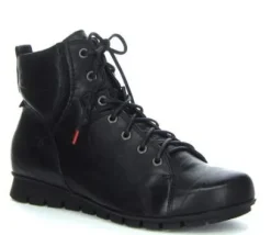Boots<Think - 87076 - Zwart - Uitneembaar voetbed.