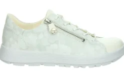 Veterschoenen<Think - ca H wijdte - 001160 1000 - Offwhite - Uitneembaar voetbed