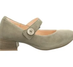 Bandschoenen<Think - Delicia - 300287 7010 - Kaky - Uitneembaar voetbed