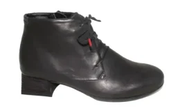 Boots<Think - Delizia - Zwart - Uitneembaar voetbed